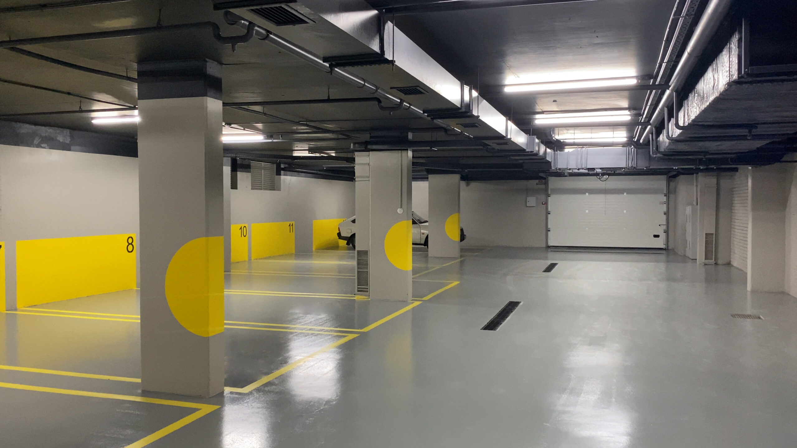 Епоксидна підлога для паркінгу