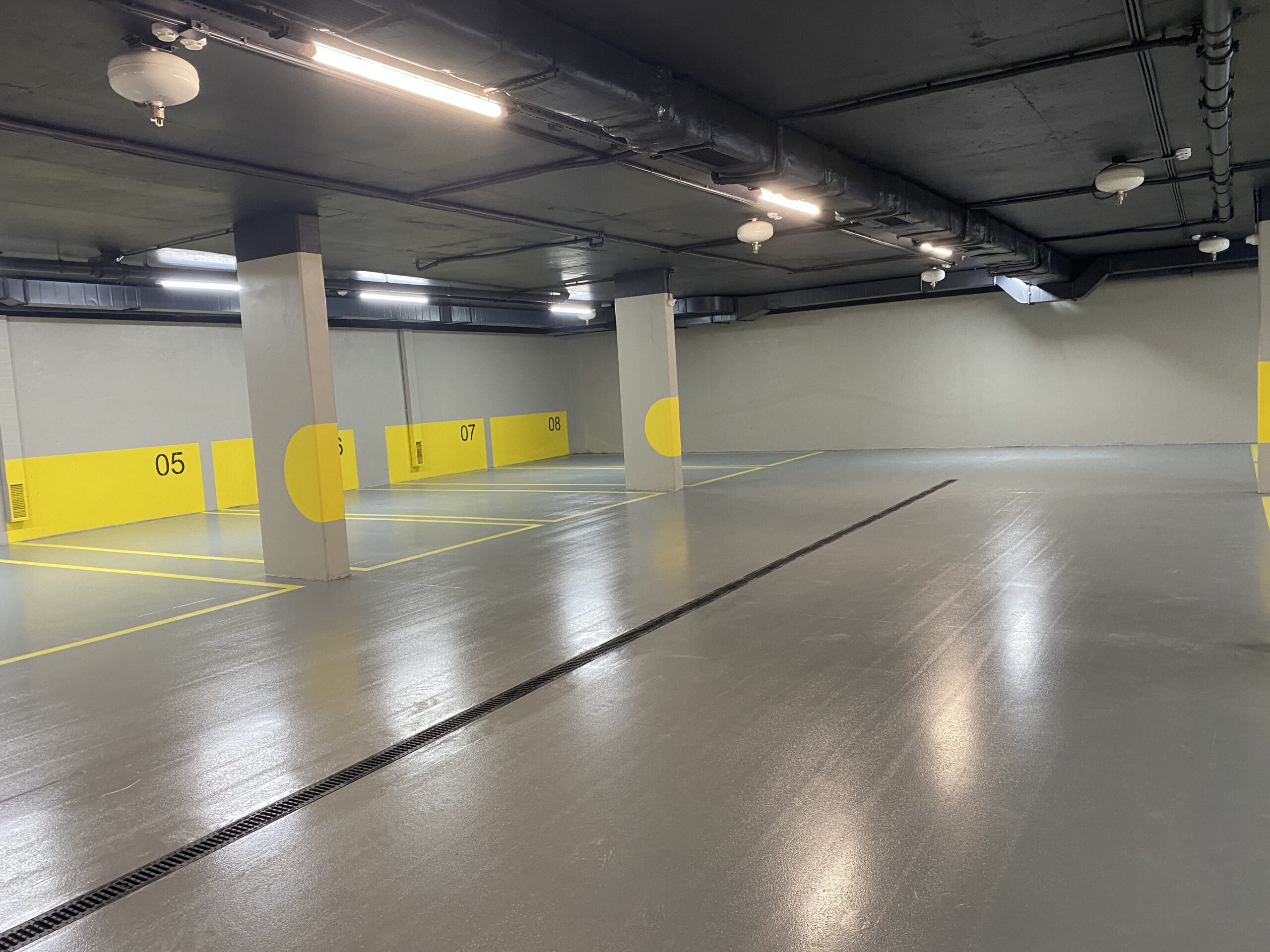 Епоксидне покриття на паркінгу вулиця Карманського Львів